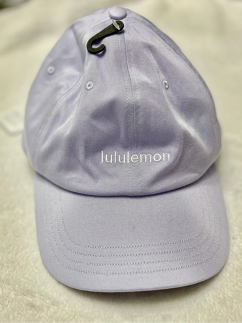 Lululemon Unisex Lavender Classic  Baseball Cap L/XL Academia Preppy NWT